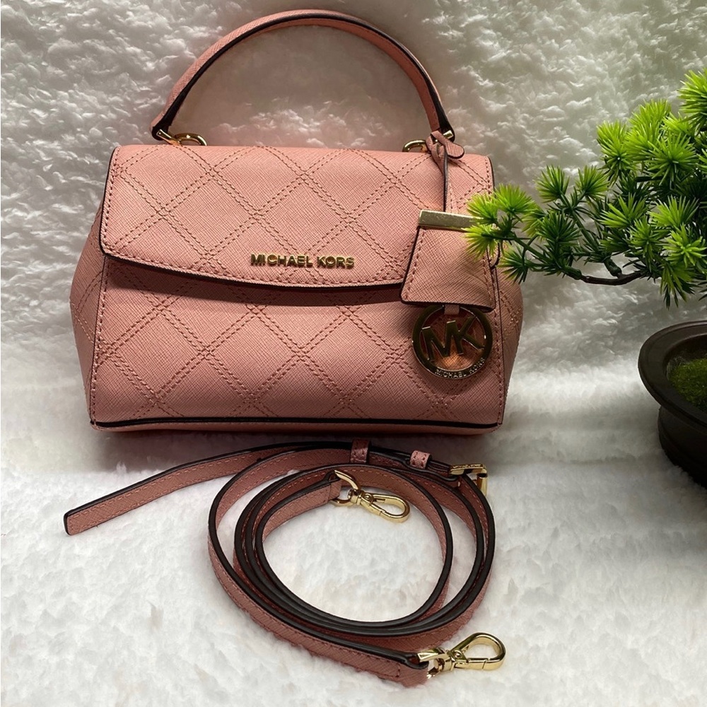 Michael Kors Mini Crossbody bag,color Peach